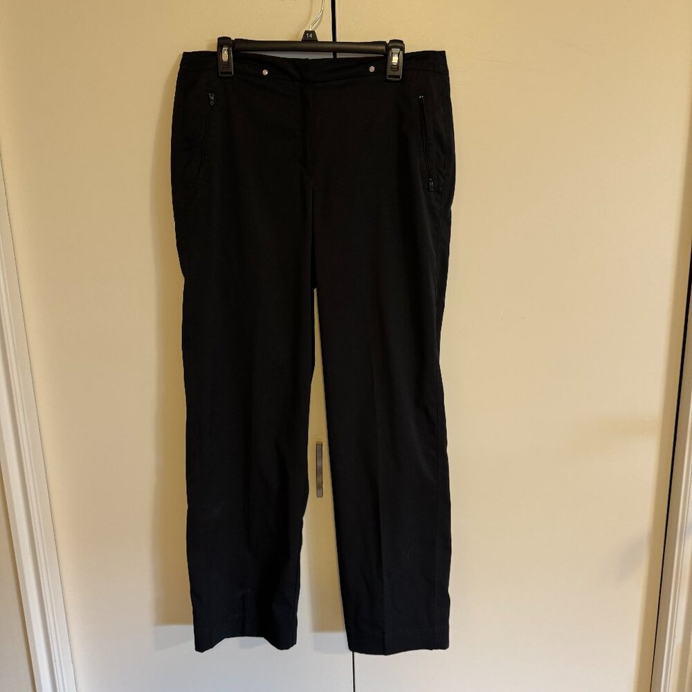 Black golf pants